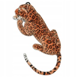 XXL Brown Plush Leopard for Kids