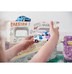 3D XXL Parking Coloring Toy for Kids