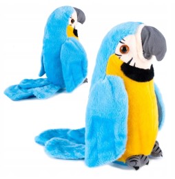 Talking Plush Parrot with Moving Wings