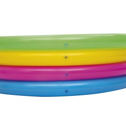 Piscina gonflabilă curcubeu 157x46cm cu petică de reparare