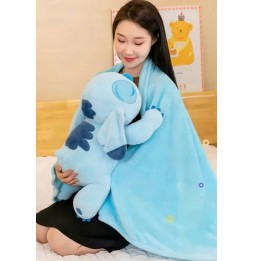 Stitch Plush Blanket Cuddly Toy 3-in-1