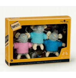 Triplets from Mouse House - Cute Plush Toys