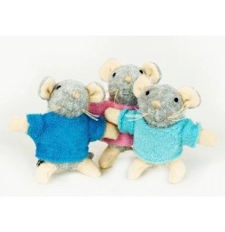 Triplets from Mouse House - Cute Plush Toys