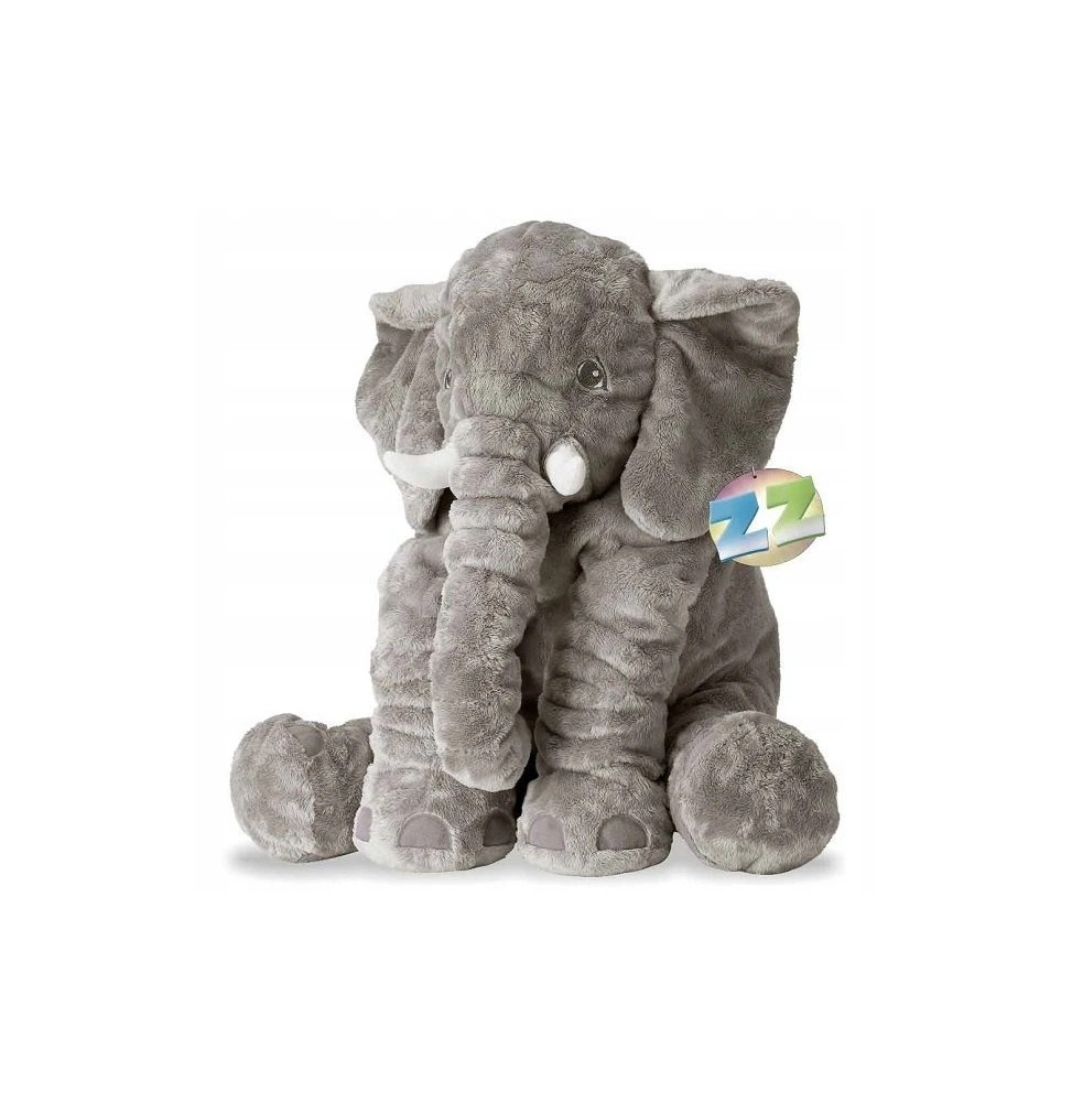 Large Elephant Pillow 65 cm for Kids