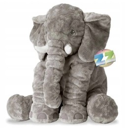 Large Elephant Pillow 65 cm for Kids