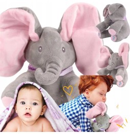 Interactive Elephant Plush Toy for Kids