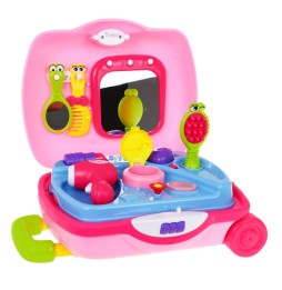 Interactive 2-in-1 Vanity for Girls with Accessories