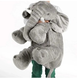 Large Elephant Pillow 65 cm for Kids