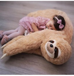 Sloth Plush Pillow 90cm for Kids