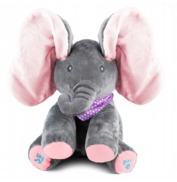 Interactive Elephant Plush Toy for Kids