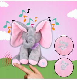 Interactive Elephant Plush Toy for Kids