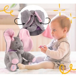 Interactive Elephant Plush Toy for Kids