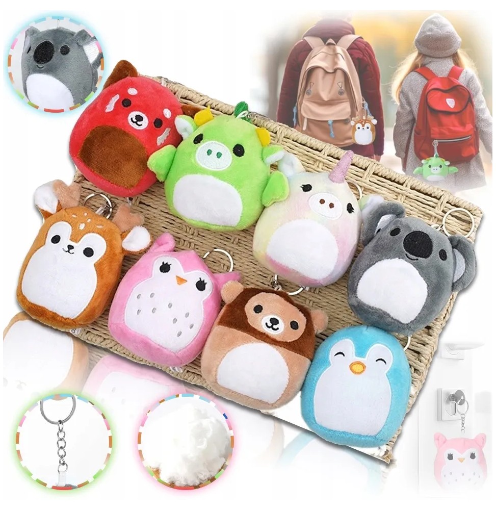 Set 8 mascote plus koala