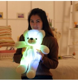 Large RGB Light-Up Teddy Bear 50cm