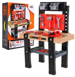 Workshop Table for Kids 3+ Tool Set 64 Pieces