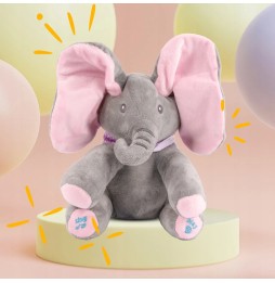 Interactive Elephant Plush Toy for Kids