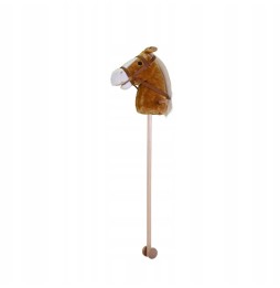 Plush Horse on Stick with Sounds