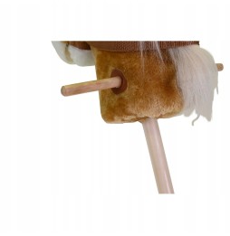 Plush Horse on Stick with Sounds