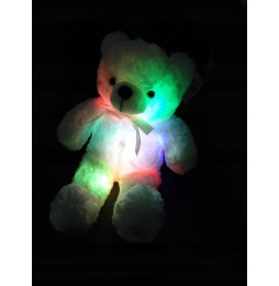 Duży świecący miś pluszowy 50cm RGB