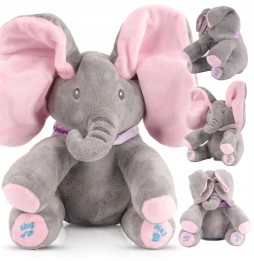 Interactive Elephant Plush Toy for Kids