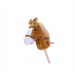 Plush Horse on Stick with Sounds