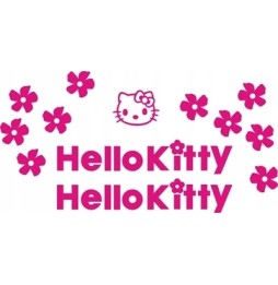 Duży miś pluszowy Hello Kitty Kuromi 60 cm