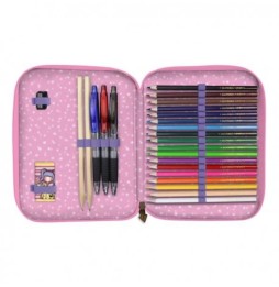 Pencil case dublu cu accesorii - gorjuss - premiu întâi