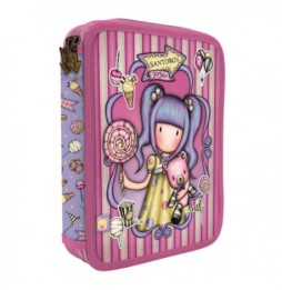 Double Pencil Case with Accessories - Gorjuss