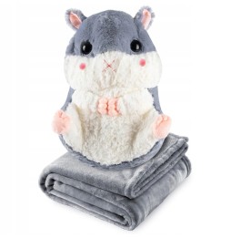 40 cm Hamster Pillow Blanket for Kids