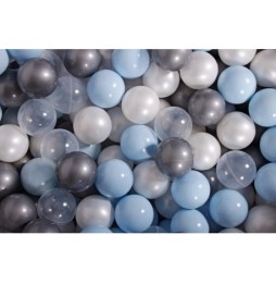 Set of 200 plastic balls 7cm for pool