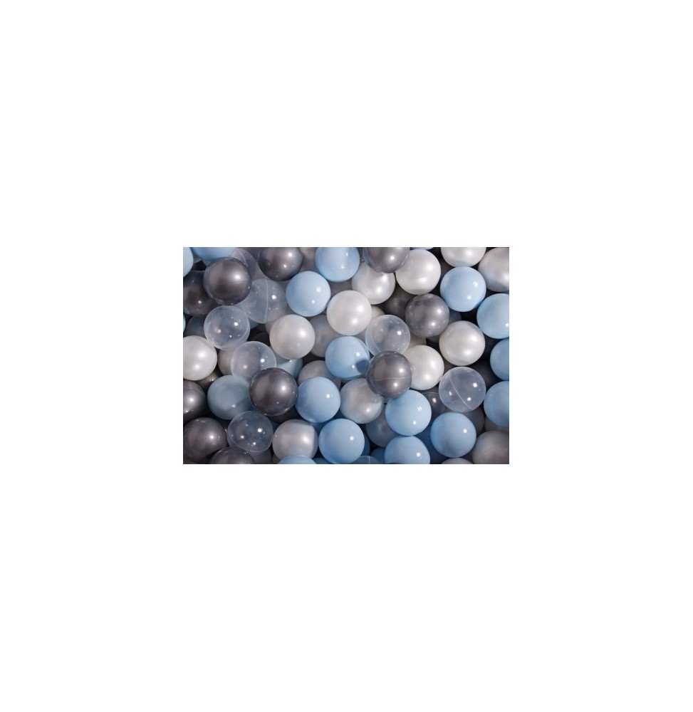 Set of 200 plastic balls 7cm for pool