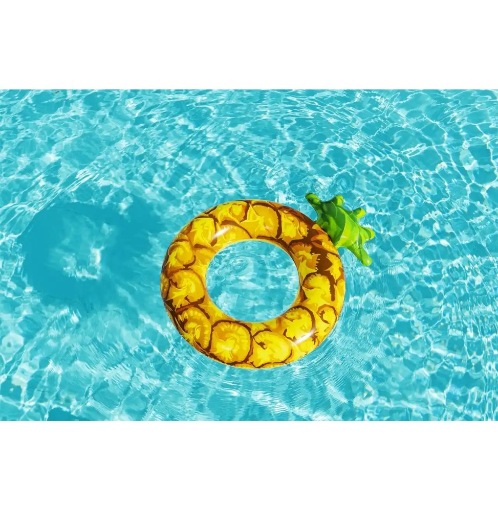 Inflatable Pineapple Swimming Ring Bestway 116x88 cm