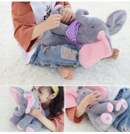 Interactive Elephant Plush Toy for Kids