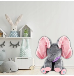 Interactive Elephant Plush Toy for Kids