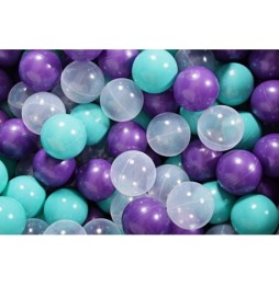 Meowbaby 7cm plastic balls set, 100 pieces