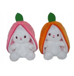 Bunny Plush Toy 25 cm Strawberry and Carrot