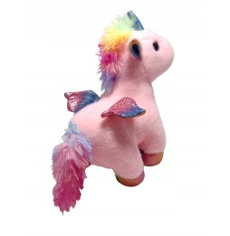 Unicorn roz magic cu aripioare