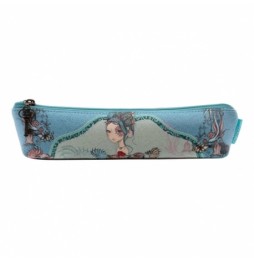 Pencil case îngust Mirabelle - Marina pentru copii