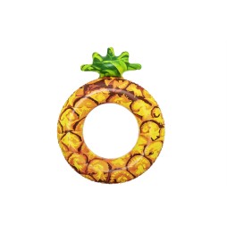 Inel gonflabil fructat Ananas Bestway 116x88 cm