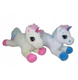 Unicorn moale pentru fetițe - 25 cm