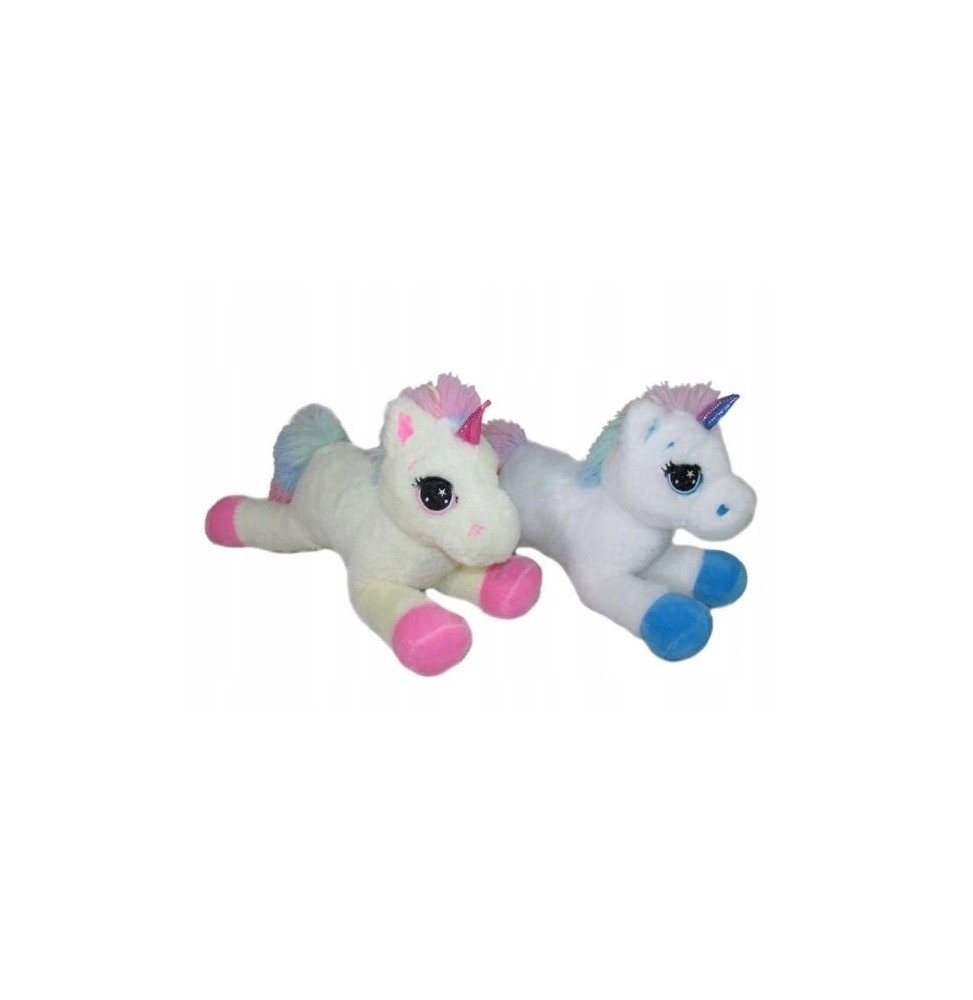 Unicorn moale pentru fetițe - 25 cm