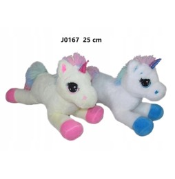 Unicorn moale pentru fetițe - 25 cm