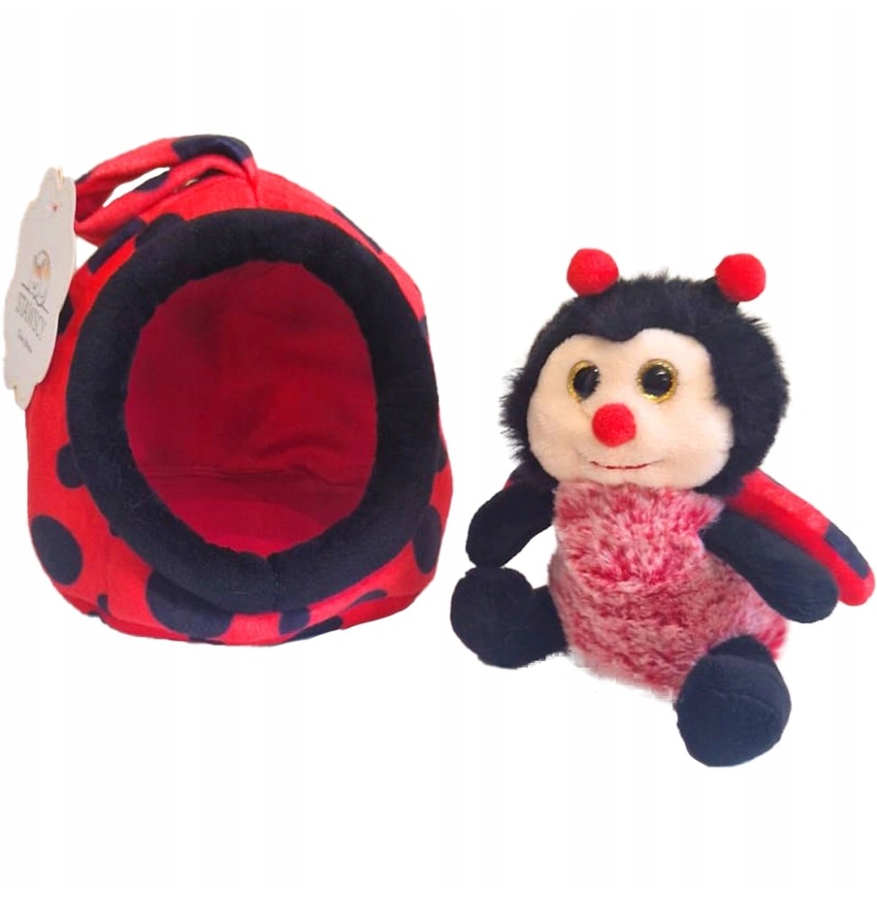 Plush Ladybug in House Toy