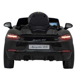 Vehicul Porsche Spyder RS 718 negru MP4