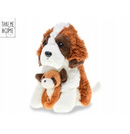 26 cm Plush Saint Bernard Dog Toy