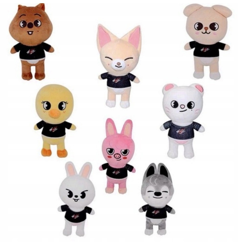Pluszowa maskotka Stray Kids Leebit 8 sztuk Pluszowa maskotka Stray Kids Leebit 8 sztuk