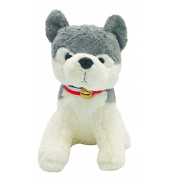 Pluszowy pies husky 40 cm dla dzieci