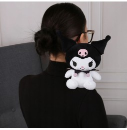 Hello Kitty Kuromi maskotka 16 cm na ramię