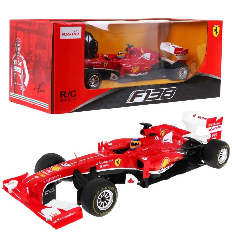 Ferrari F138 Rastar 1:18 Remote Control Car