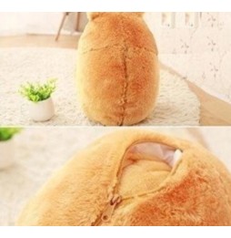 Large Plush Hamster with Blanket and Pillow 45 cm